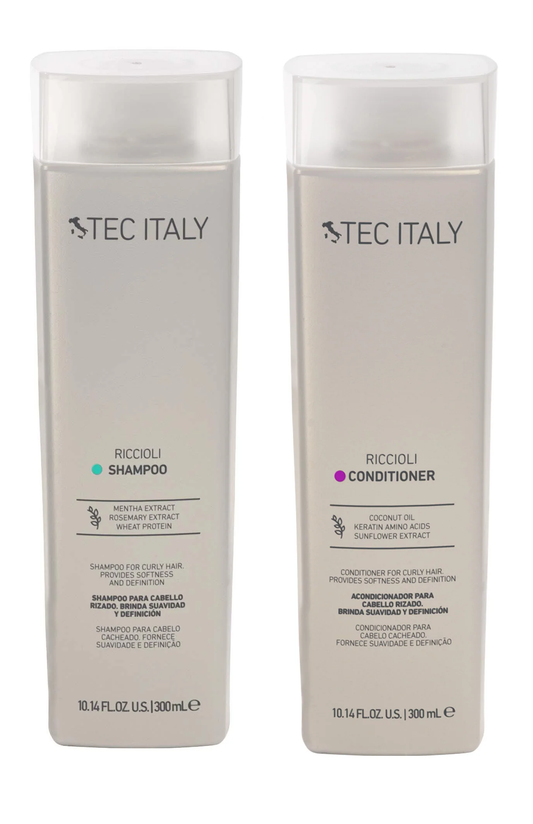 Kit Shampoo + Acondicionador Riccioli Tec Italy