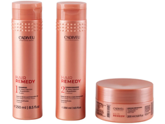 Kit Shampoo + Acondicionador + Mascarilla Cadiveu Hair Remedy