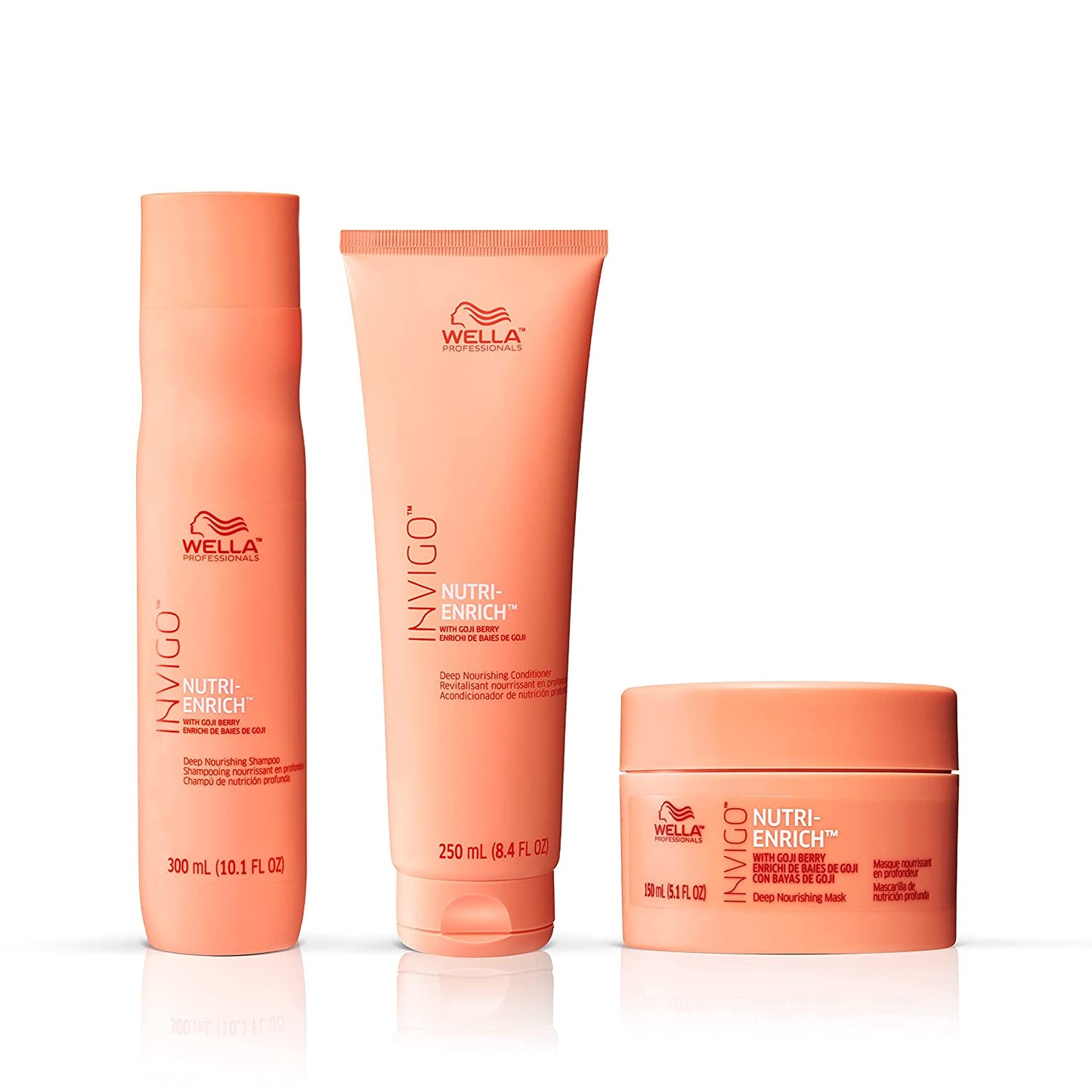 Kit Shampoo + Acondicionador + Mascarilla Nutri Enrich Wella