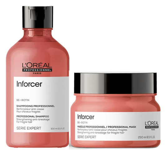 Kit Shampoo + Mascarilla Inforcer Loreal