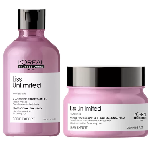 Kit Shampoo + Mascarilla Liss Unlimited Loreal