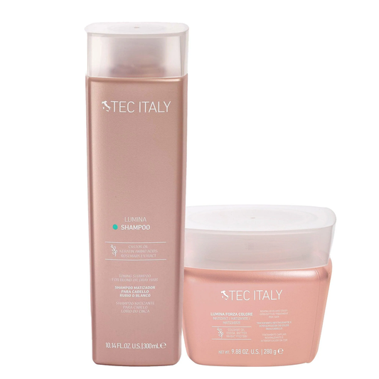 Kit Shampoo + Mascarilla Lumina Tec Italy