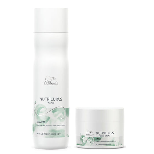 Kit Shampoo + Mascarilla Nutricurls Wella