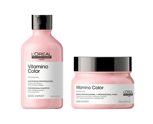 Kit Shampoo + Mascarilla Vitamino Color Loreal