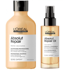 Kit Reparación Shampoo + Tratamiento 10 en 1 Absolut Repair Loreal