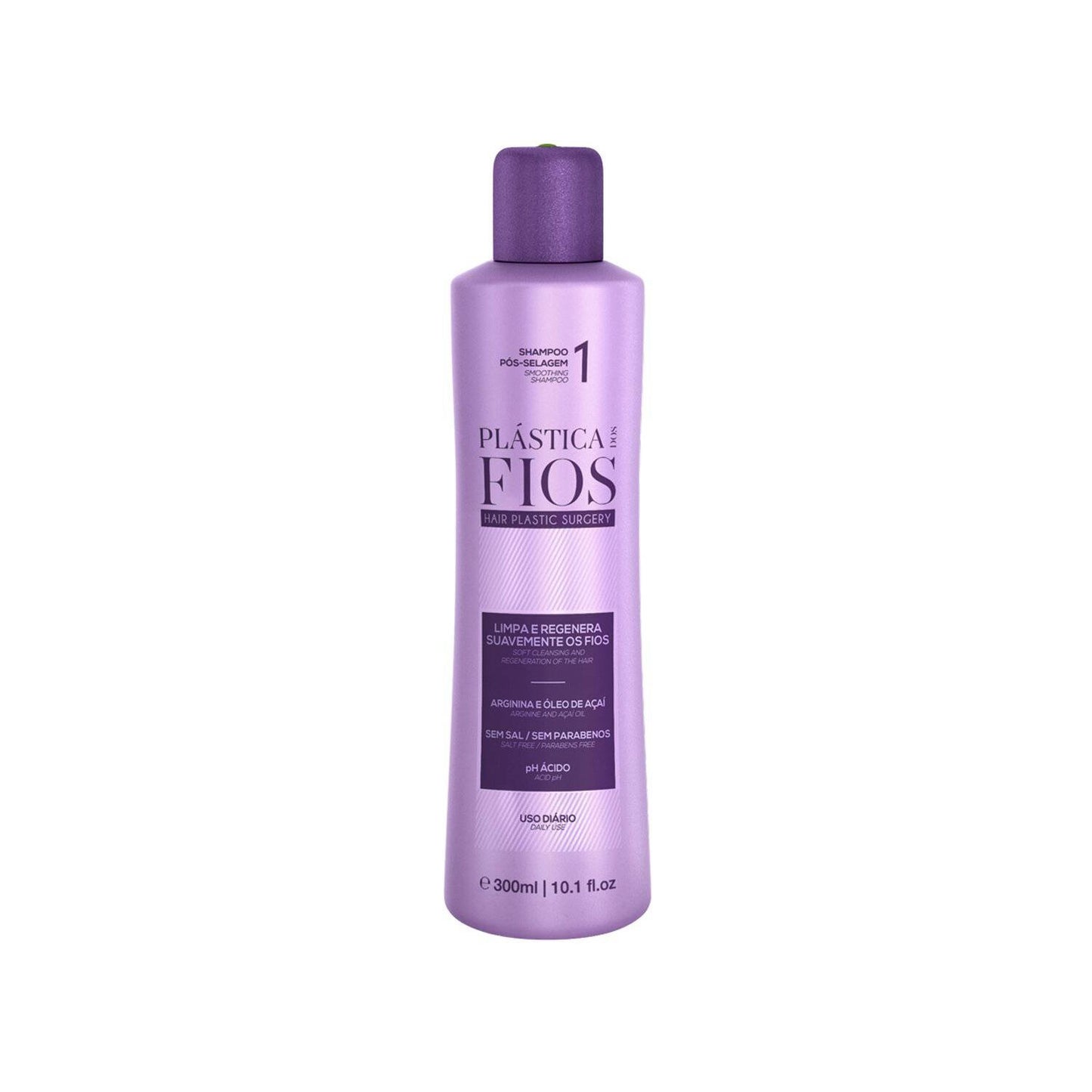 Kit Shampoo + Acondicionador + Alisado (60 mL)Cadiveu Plástica Dos Fios Pos-Selagem