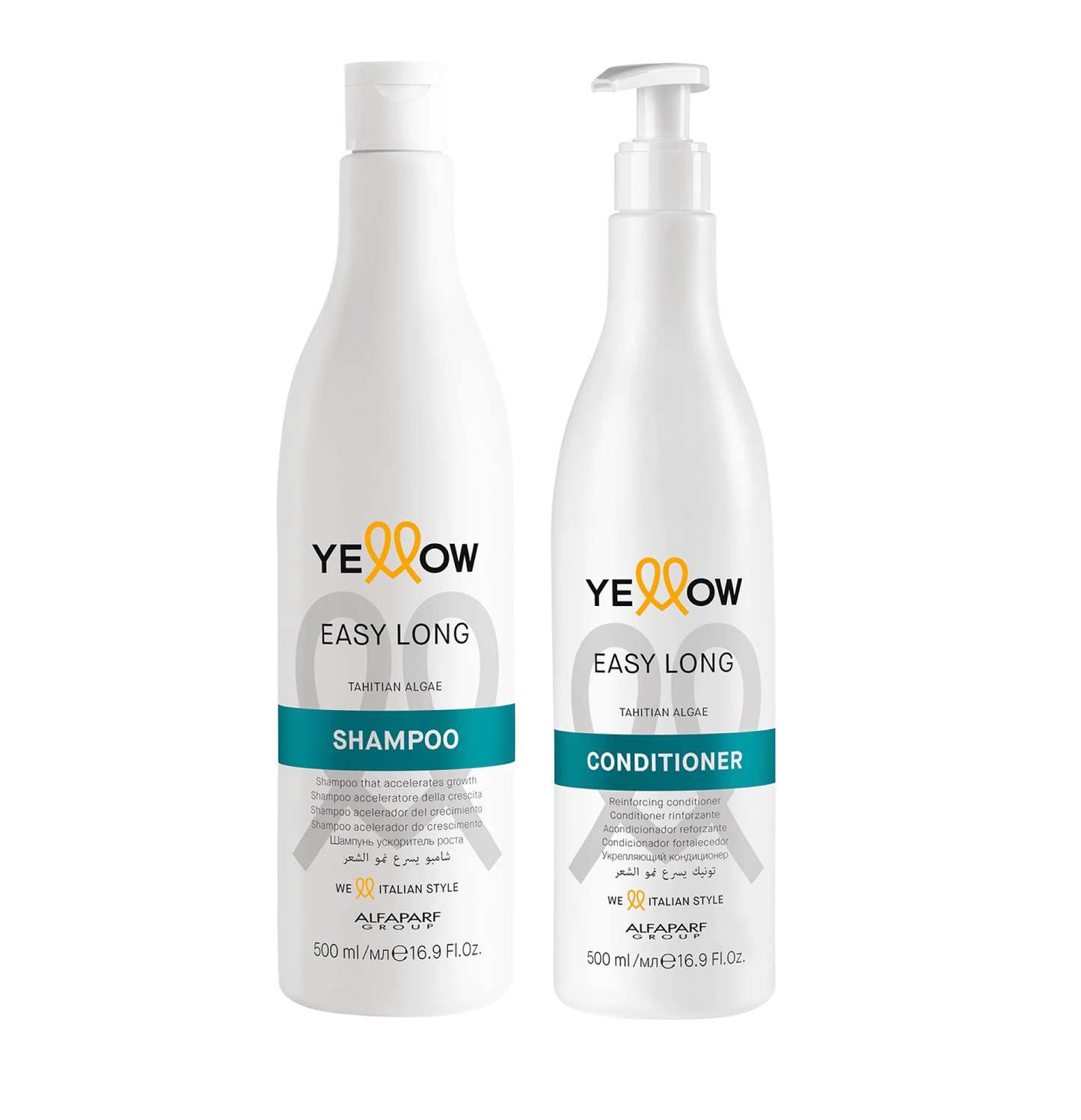 Kit Shampoo + Acondicionador Yellow Easy Long