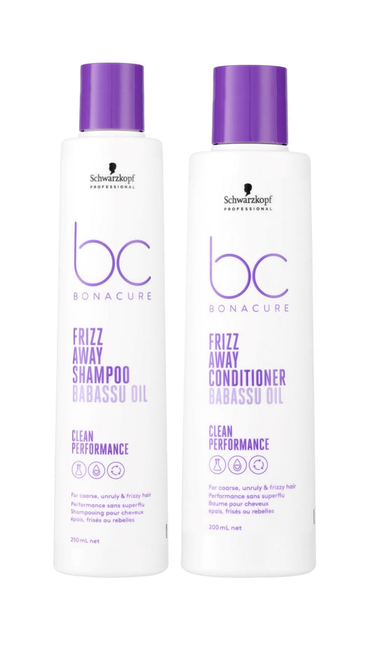 Kit Shampoo + Acondicionador Schwarzkopf Frizz Away Babassu Oil