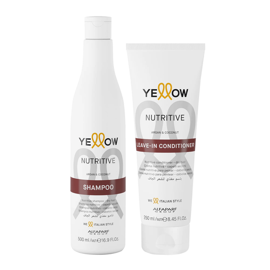 Kit Shampoo + Acondicionador Leave In Yellow Nutritive