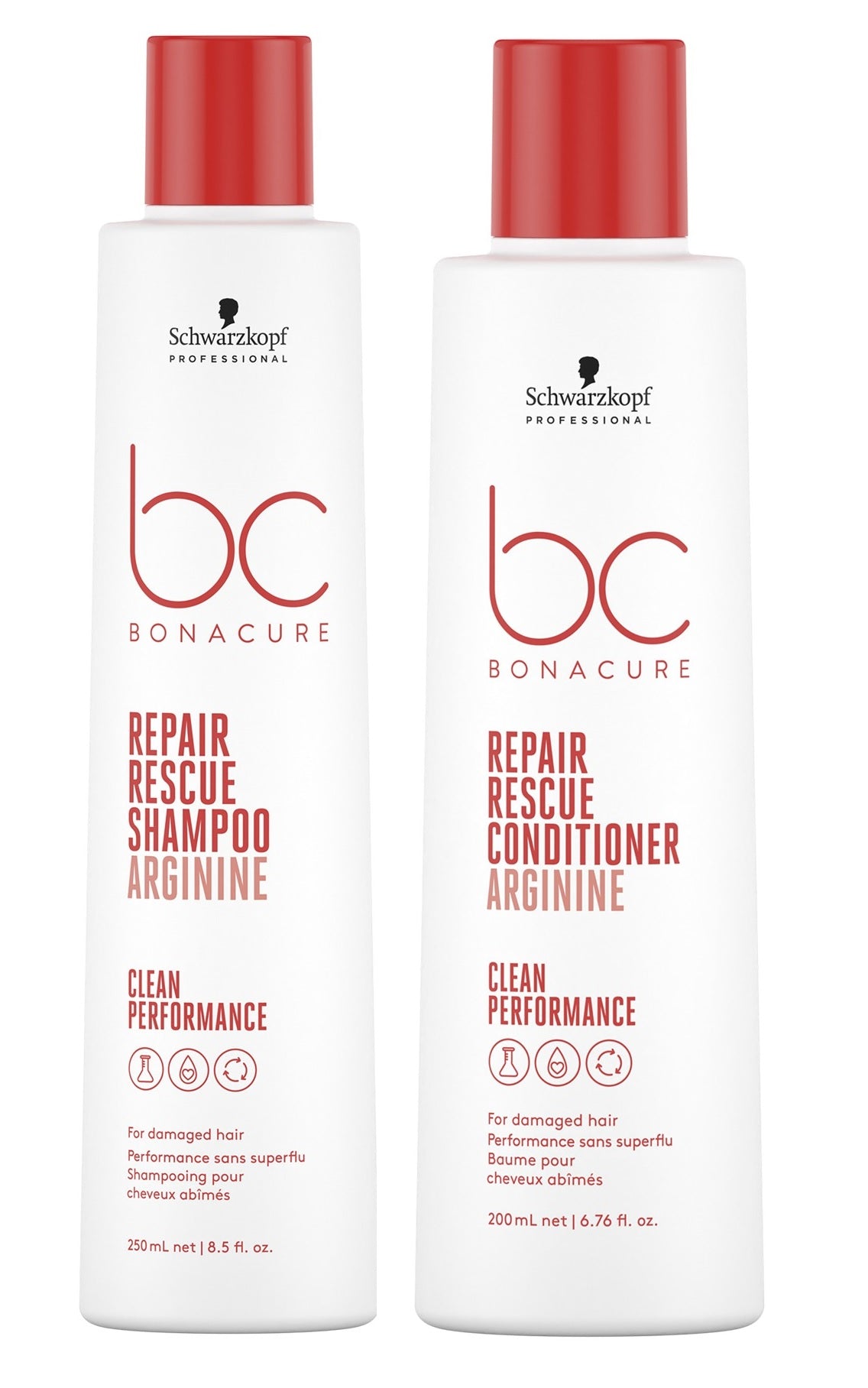 Kit Shampoo + Acondicionador Schwarzkopf Repair Rescue Argenine