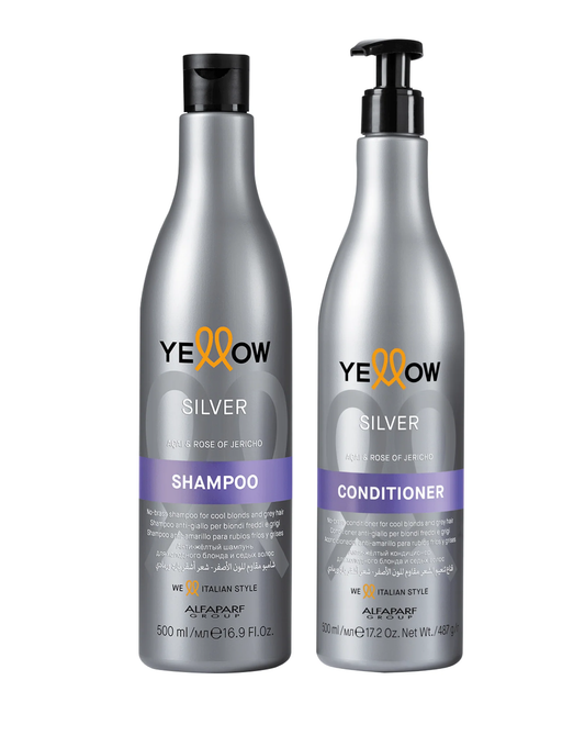 Kit Shampoo + Acondicionador Yellow Silver