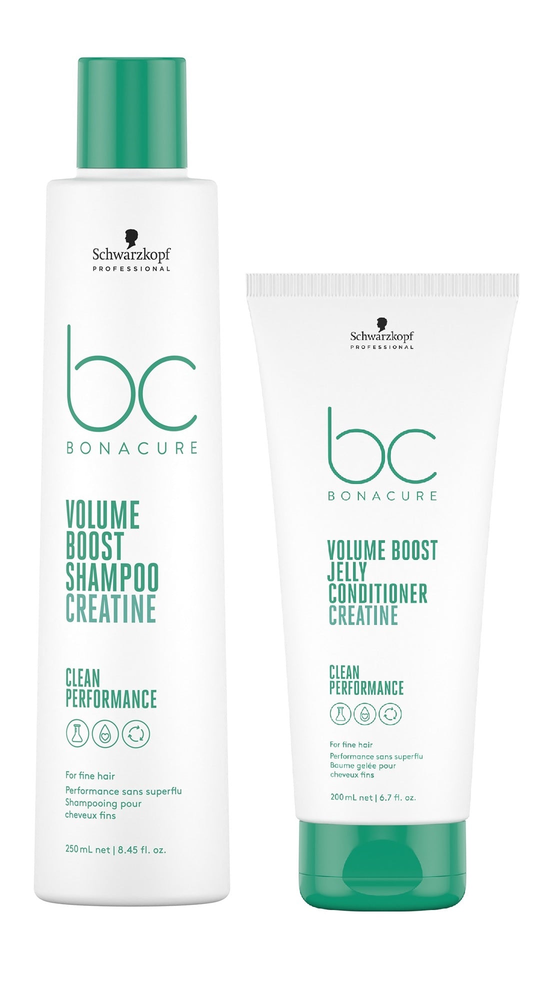 Kit Shampoo + Acondicionador Schwarzkopf Volume Boost Creatine