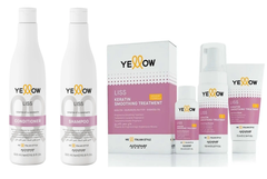 Kit Shampoo + Acondicionador + Keratina Yellow Liss