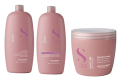 Kit Shampoo + Acondicionador + Mascarilla Alfaparf Moisture Nutrición