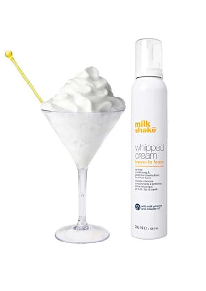 Whipped Cream Milk Shake Leave in Foam Conditioning