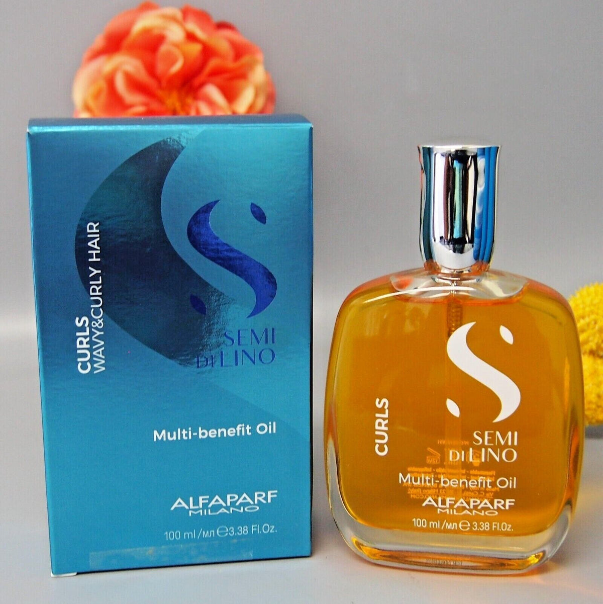 Oil Alfaparf curls Multi-Benefit Semi Di Lino