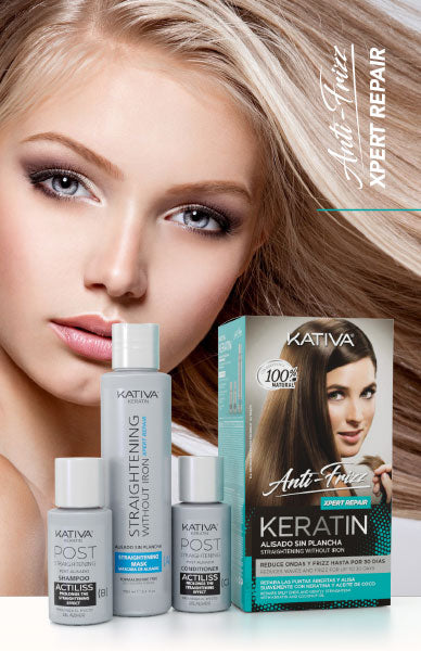 Kit Anti Frizz Kativa Sin Plancha Xtreme Repair